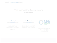 Tablet Screenshot of munich-innovation.com